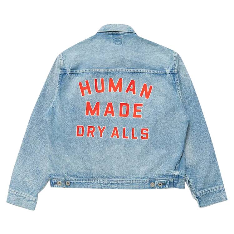 Buy Human Made Denim Work Jacket 'Indigo' - HM24JK005 INDI