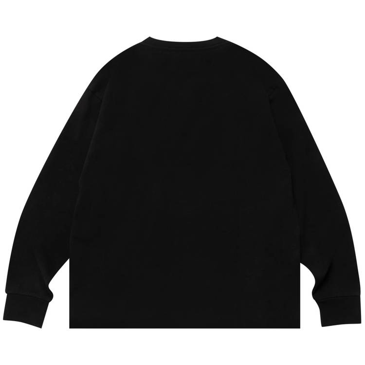 Buy Human Made Heart Long-Sleeve T-Shirt 'Black' - HM24CS008 BLAC 