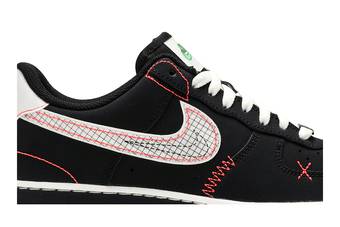 Air force 1 low hot sale schematic black white bright crimson