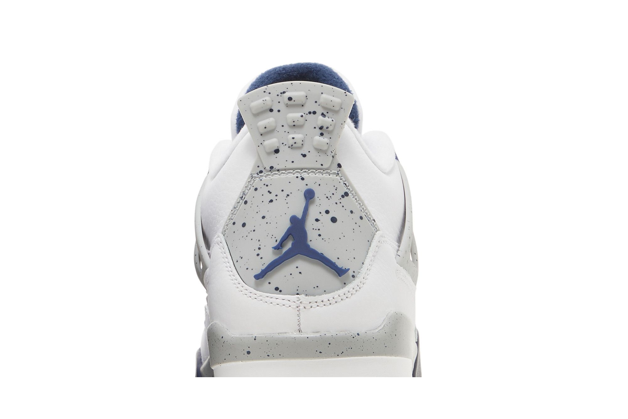 Pre-owned Air Jordan 4 Retro Gs 'midnight Navy' In White