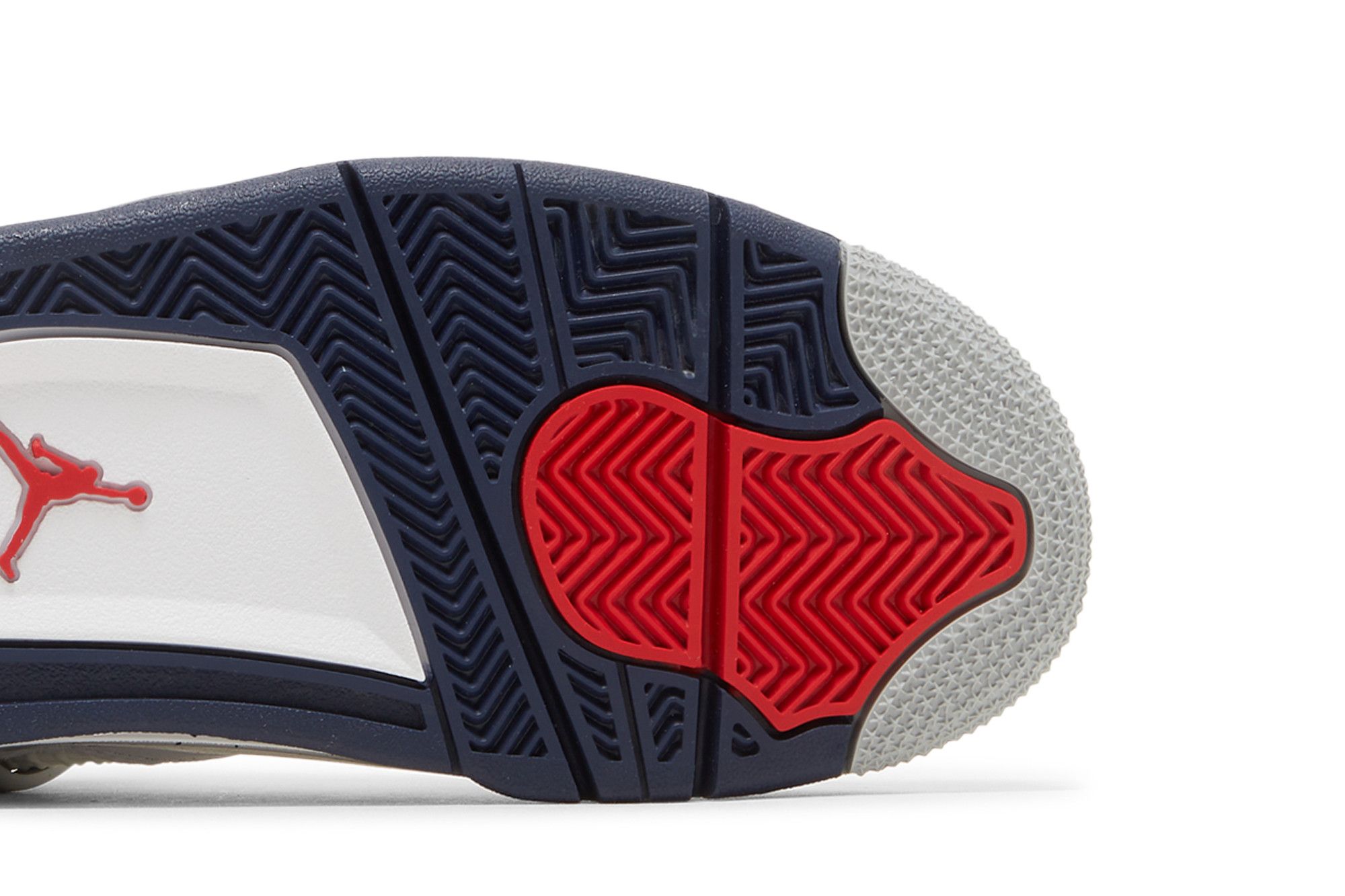 Pre-owned Air Jordan 4 Retro Gs 'midnight Navy' In White