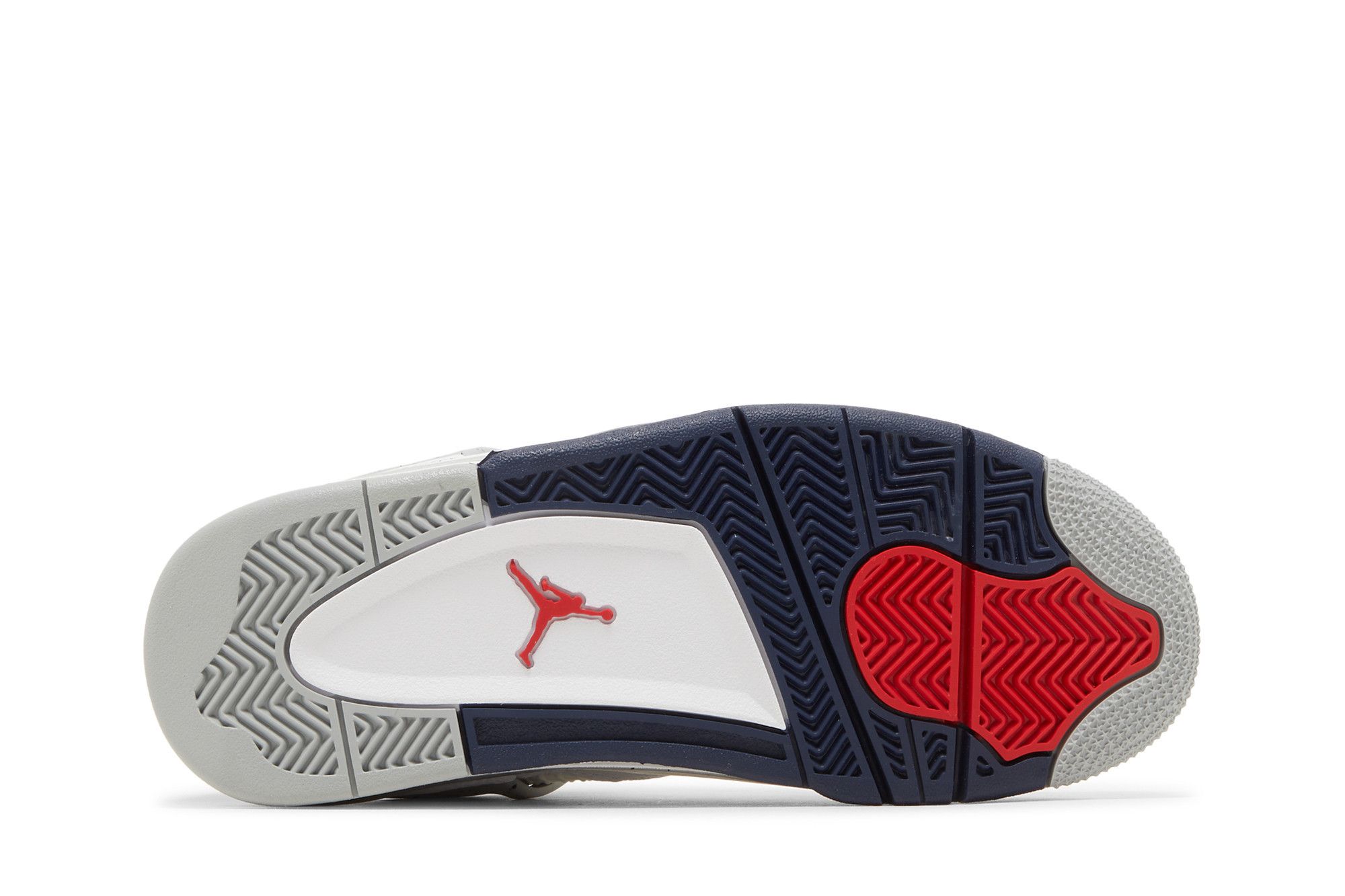 Pre-owned Air Jordan 4 Retro Gs 'midnight Navy' In White