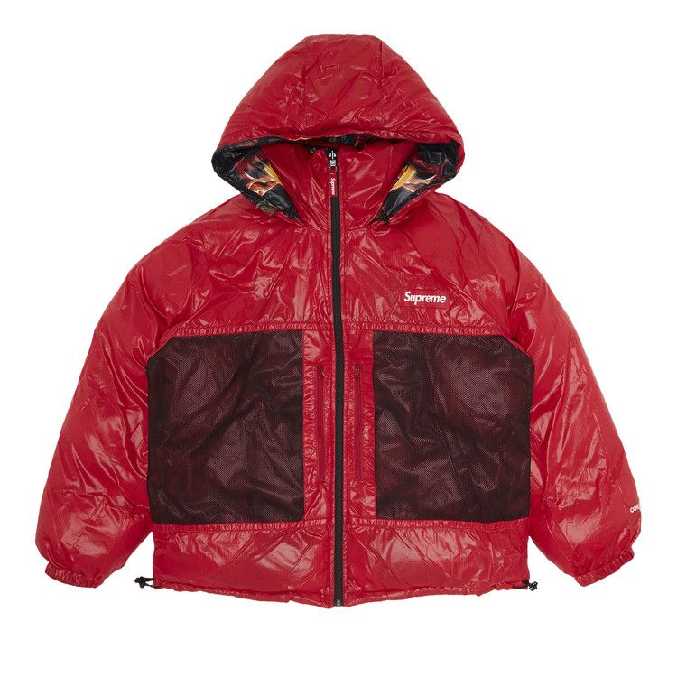 Buy Supreme Reversible Featherweight Down Puffer Jacket 'Red