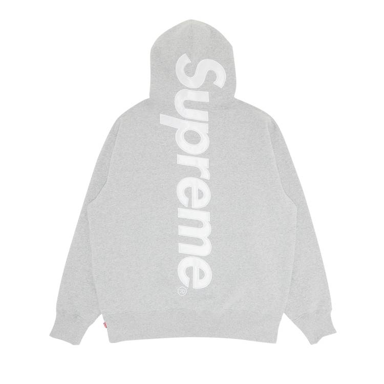 Satin Appliqué Hooded Sweatshirt - fall winter 2022 - Supreme