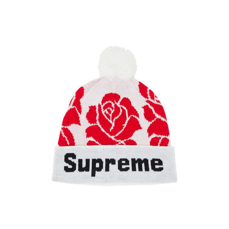 Buy Supreme Rose Beanie 'White' - FW22BN52 WHITE | GOAT DE