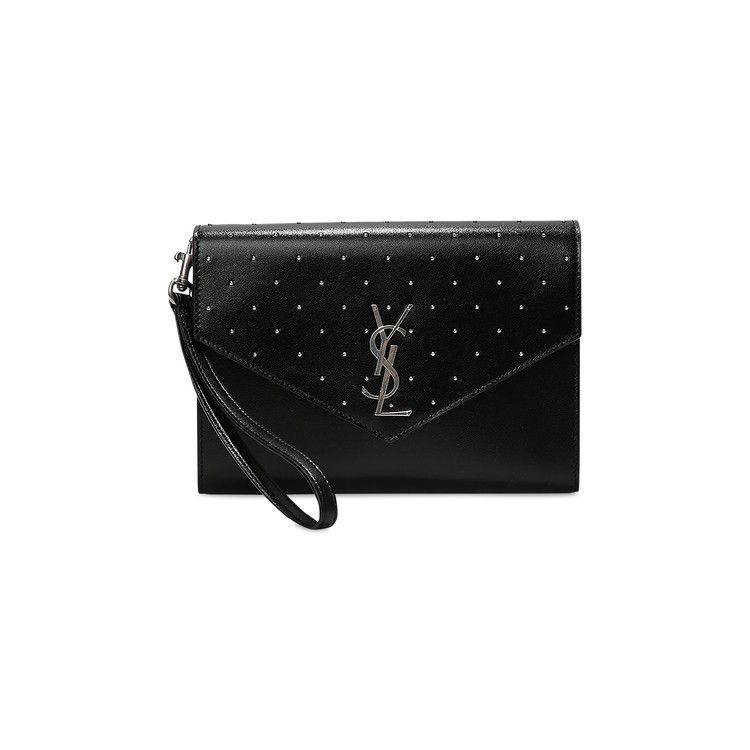 Buy Saint Laurent Cassandre Flap Pouch 'Noir' - 710625 AAA6E