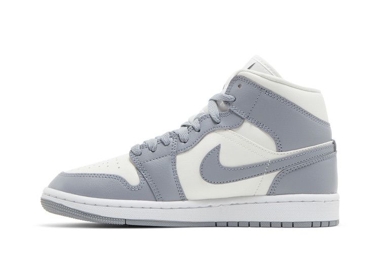 Buy Wmns Air Jordan 1 Mid 'Stealth' - Bq6472 115 - Grey | Goat