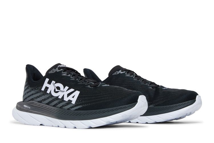 Hoka Mach 5 Black Castlerock