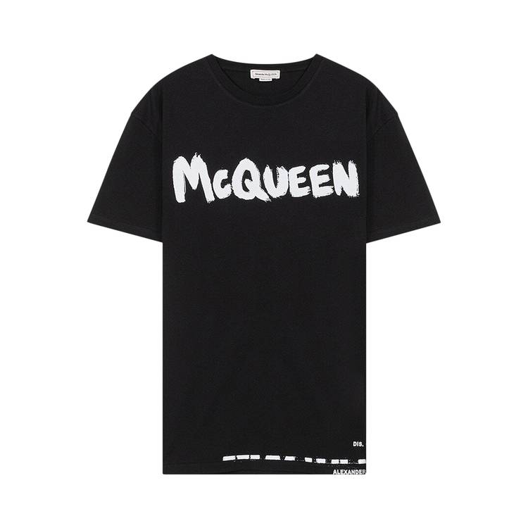 Size xxl Alexander McQueen Graffiti Logo T-Shirt 'Black'