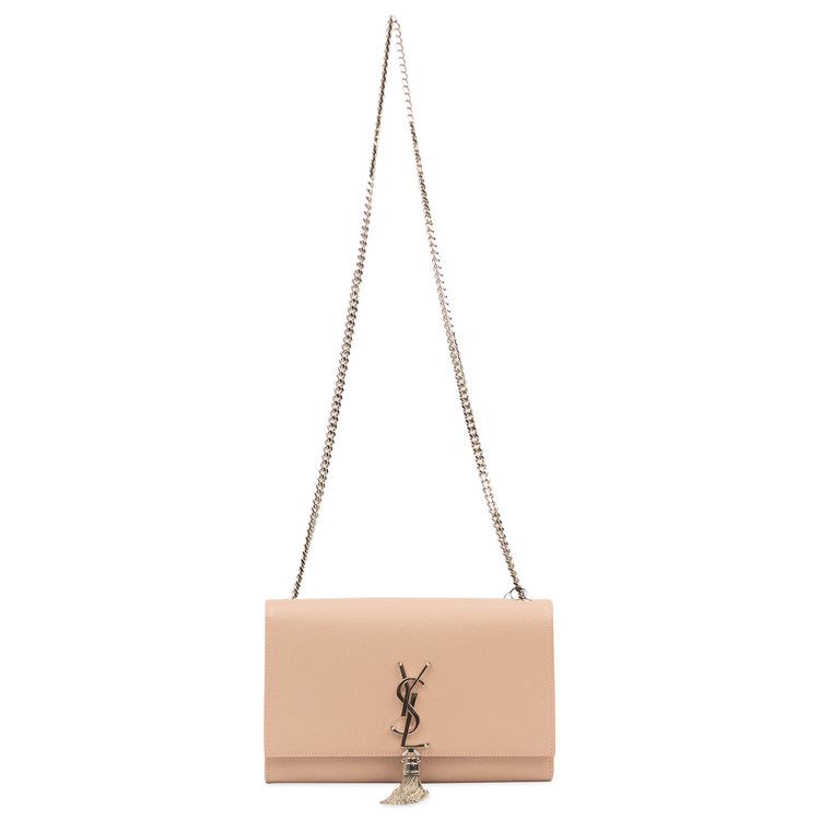 Saint Laurent Kate Medium Tassel Chain Bag Pink