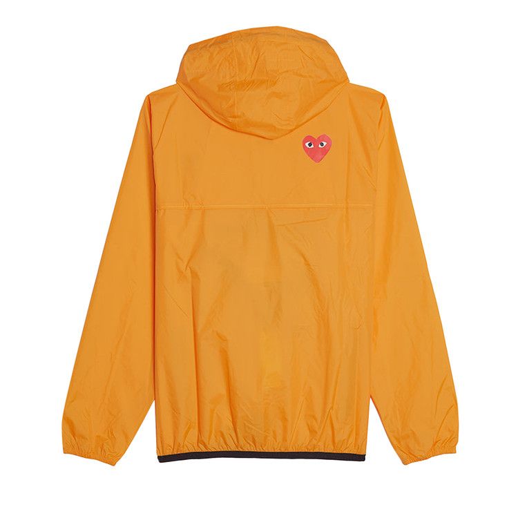 Comme des Garçons PLAY x K Way Half Zip Jacket 'Orange' — foto 3