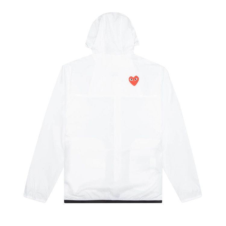 PLAY Comme Des Garcons P1T010NAVYWHITE 関税送料込 Buy Comme des Garçons PLAY x K Way Full Zip Jacket 'White