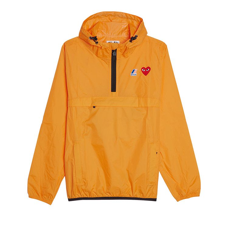 Comme des Garçons PLAY x K Way Half Zip Jacket 'Orange' — foto 2