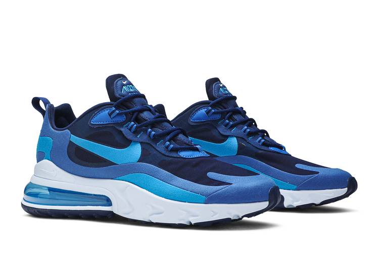 NIKE AIR MAX 270 REACT (IMPERSSIONISM ART) BLUE VOID/PHOTO BLUE-GAME R –  OZNICO