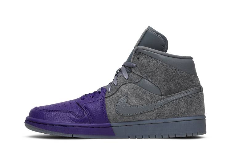 grey and purple jordan 1
