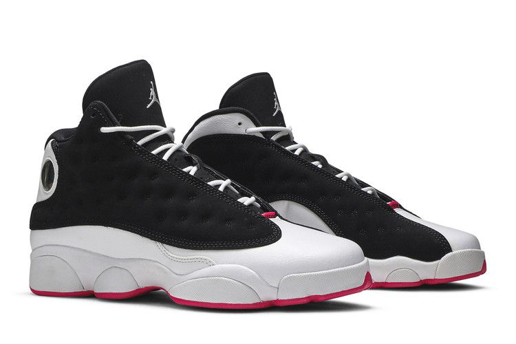 black and pink jordans 13