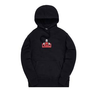 Buy Kith x Disney Sitting Classic Logo Mickey Hoodie 'Black