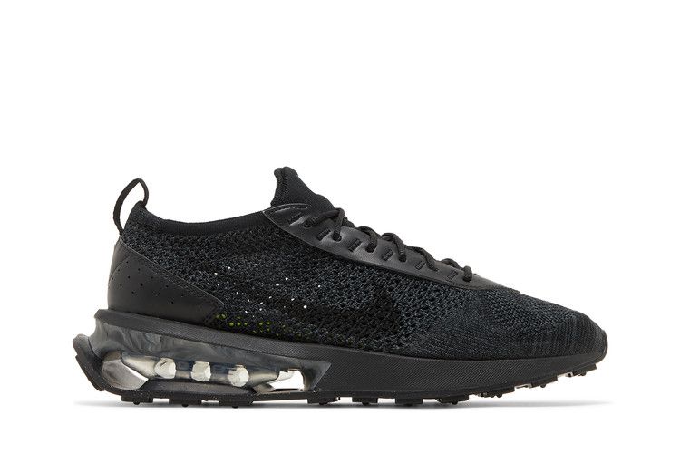 Nike Air Max Flyknit Racer Triple Black — foto 2