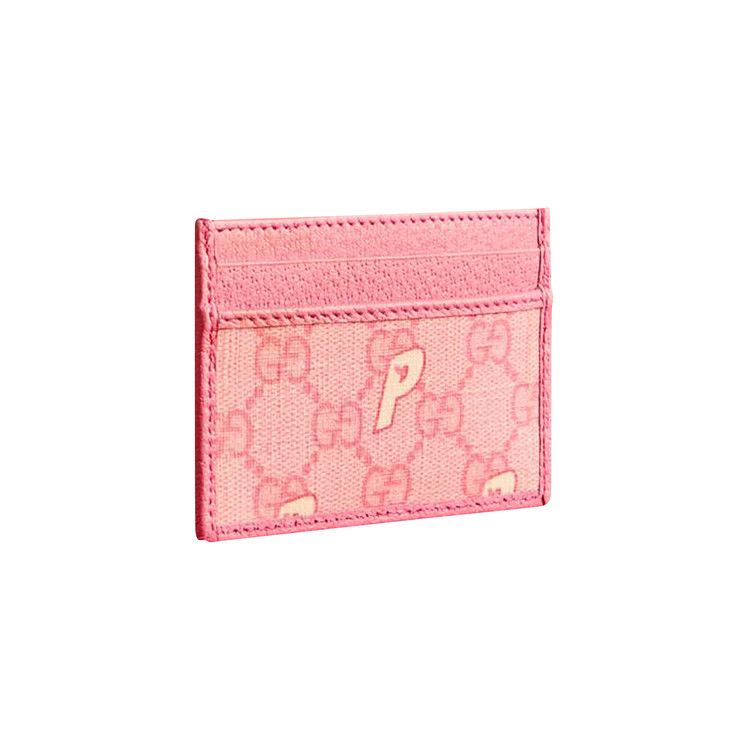 GUCCI カードケース PERFECT PINK GUCCI Calfskin GG Matelasse Card Case Wallet Perfect Pink