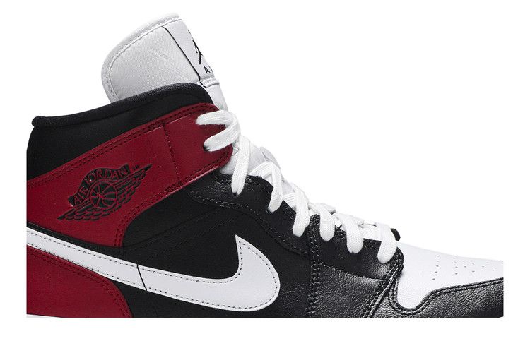 Nike air jordan 1 mid 2024 noble red