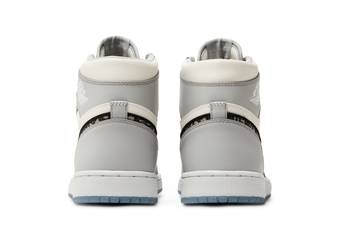 Jordan x Dior Air Jordan 1 Grey High Top Sneakers - Sneak in Peace
