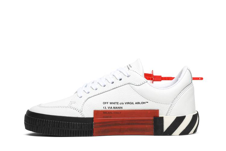 Off white c/o virgil abloh sneakers White/Black Vulcanized