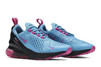 Air max 270 top light blue fury/laser fuchsia/black