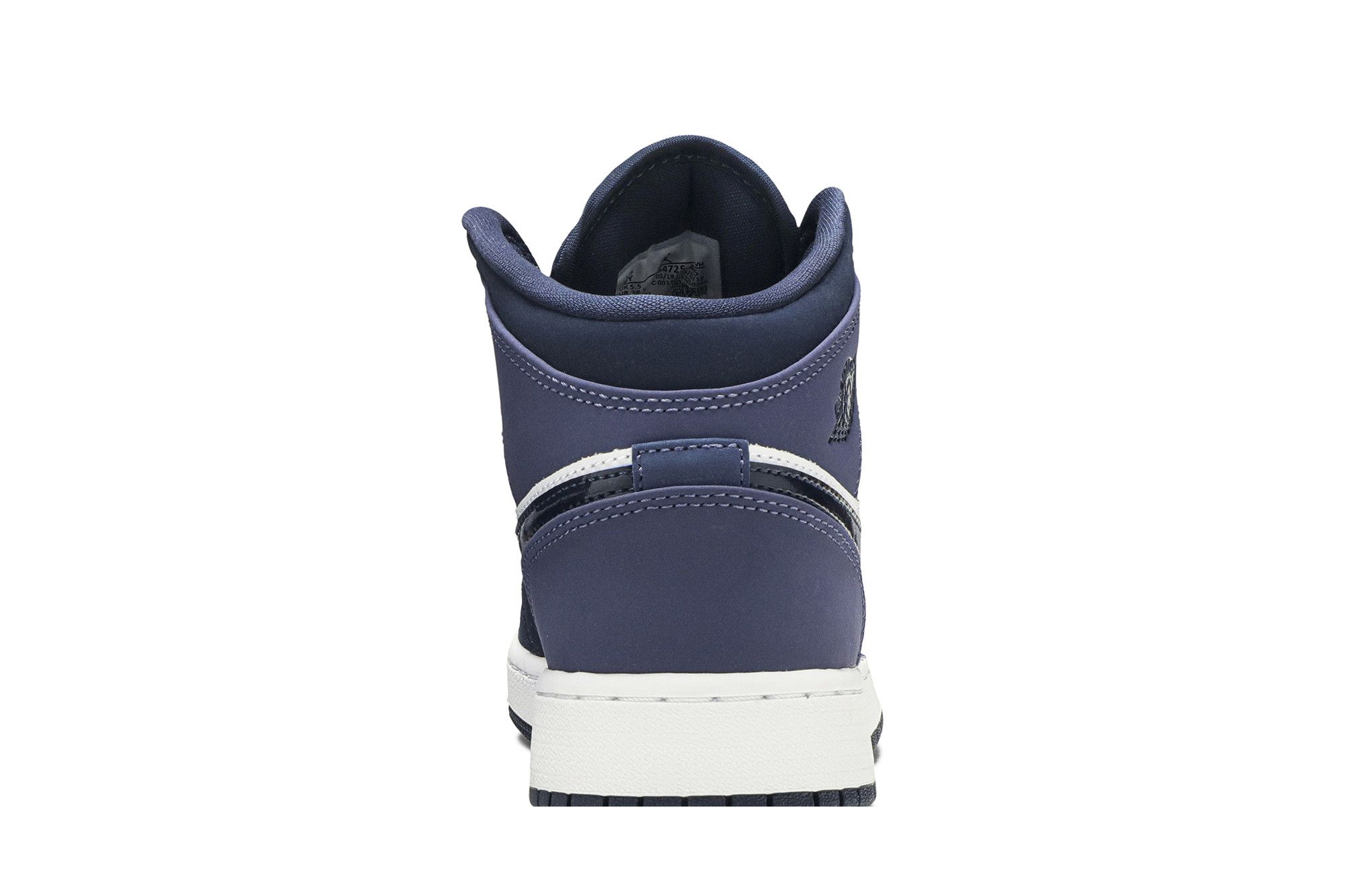 Pre-owned Air Jordan 1 Mid Gs 'sanded Purple'