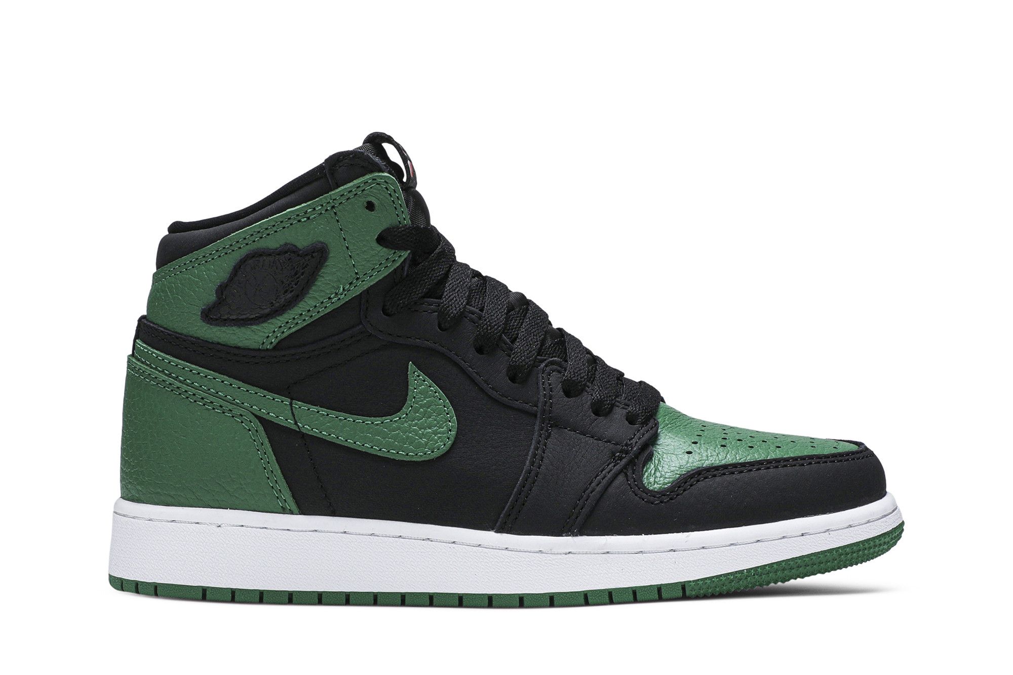 Pre-owned Air Jordan 1 Retro High Og Gs 'pine Green 2.0'