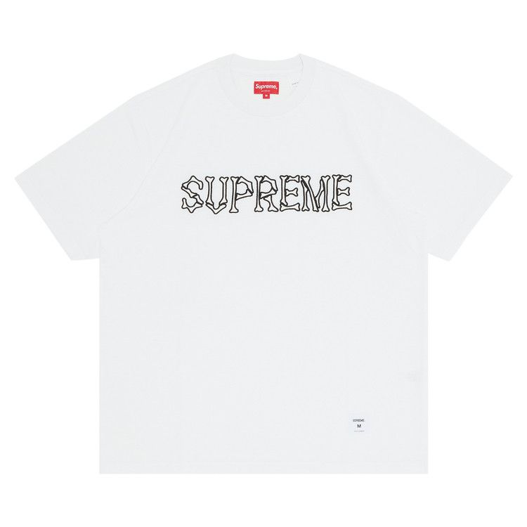 Buy Supreme Bones Short-Sleeve Top 'White' - FW22KN75 WHITE | GOAT