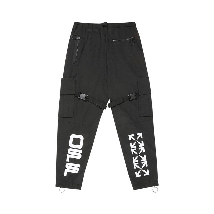 Off-White Nylon Cargo Pant Black