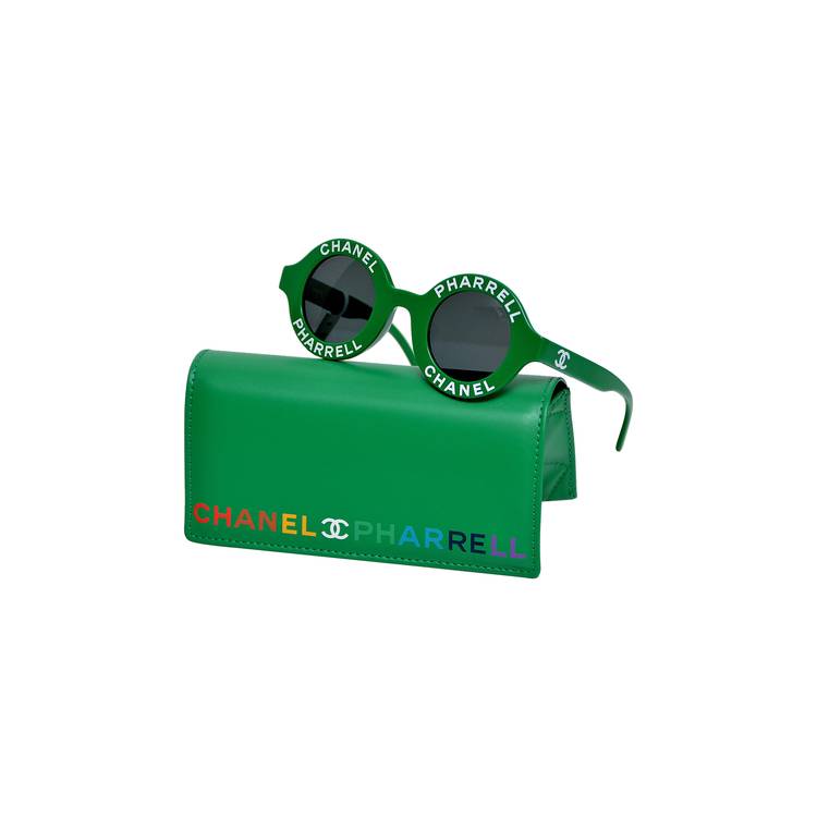 Chanel X Pharrell 14 Karat gold sunglasses — ShopThing