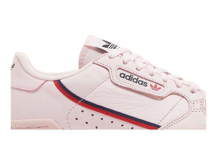 Adidas continental 8 black on sale pink