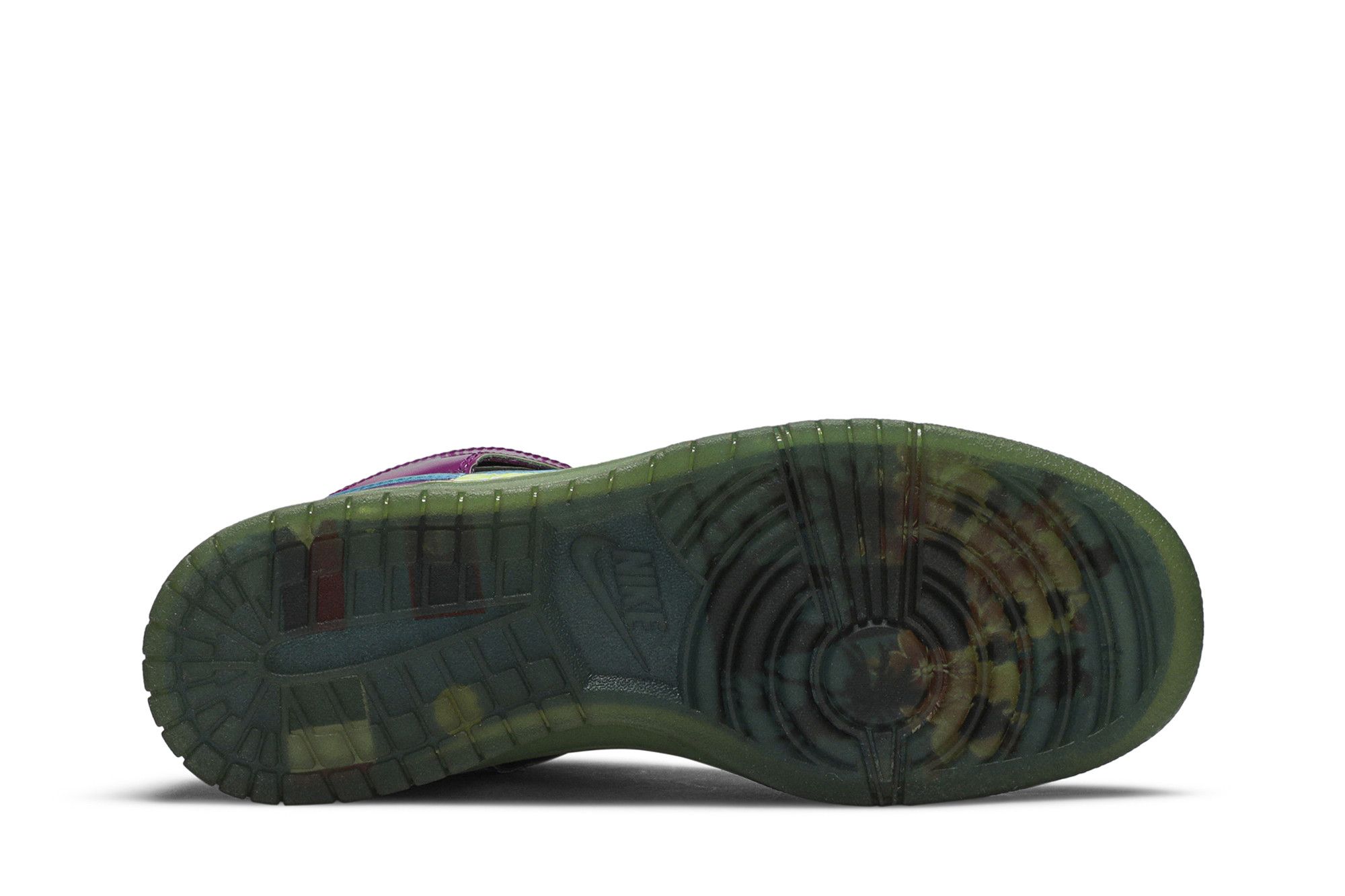 Pre-owned Nike Wmns Dunk High Skinny 'doernbecher' In Purple