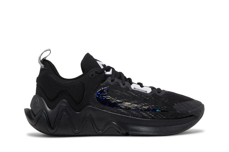 Nike Giannis Immortality 2 Black Holographic Swoosh
