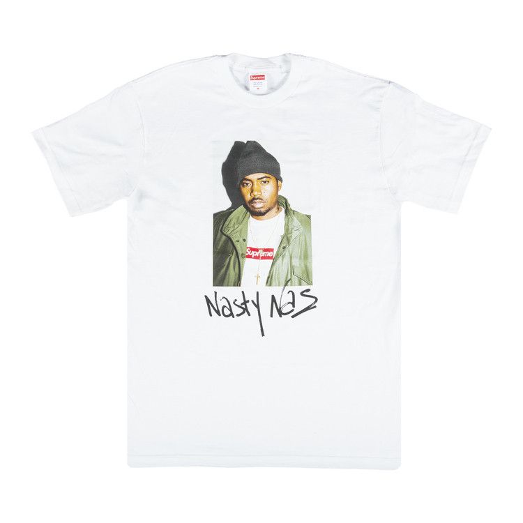 Supreme Nas Tee Grey シュプリーム ナズ Tシャツ グレー Supreme NYC Logo T-Shirt 'Grey Black' SUP-FW23-256