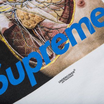 Buy Supreme x Undercover Anatomy T-Shirt 'White' - FW16T12 WHITE