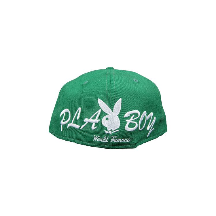 Buy Supreme x Playboy Box Logo New Era 'Green' - SS17H81