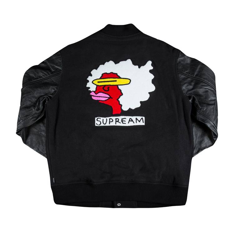Supreme Gonz Ramm Varsity Jacket 'Black'