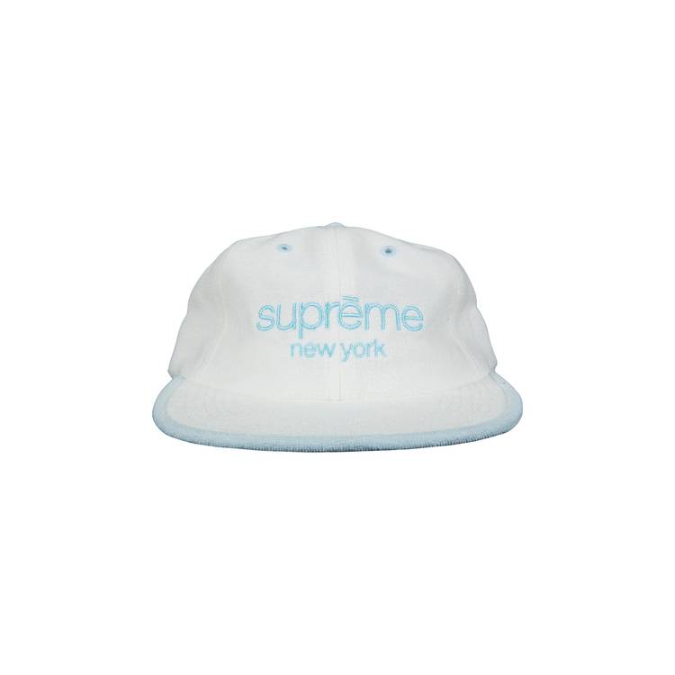 Supreme Terry Classic Logo 6-Panel 'White'