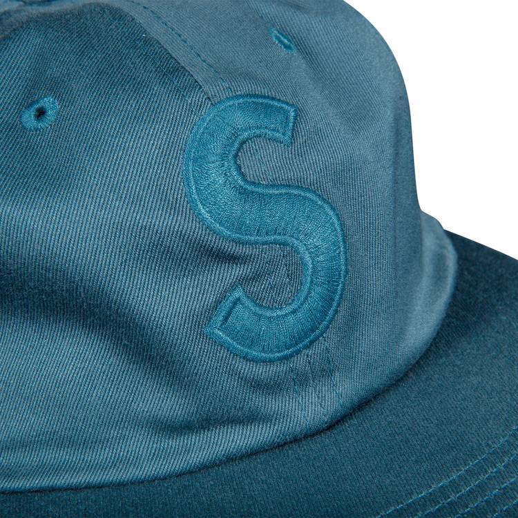 Supreme Tonal S Logo 6-Panel Hat 'Slate'