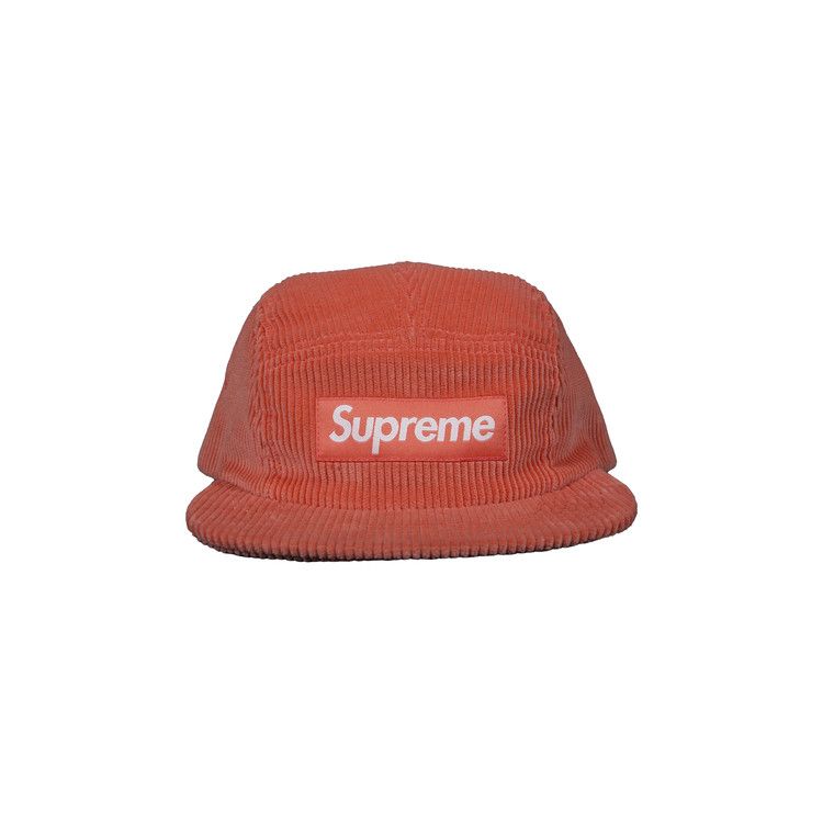 Buy Supreme Corduroy Camp Cap 'Coral' - SS17H13 CORAL | GOAT