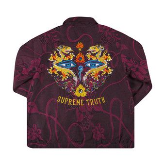 Buy Supreme Truth Tour Jacket 'Burgundy' - SS17J47 BURGUNDY | GOAT