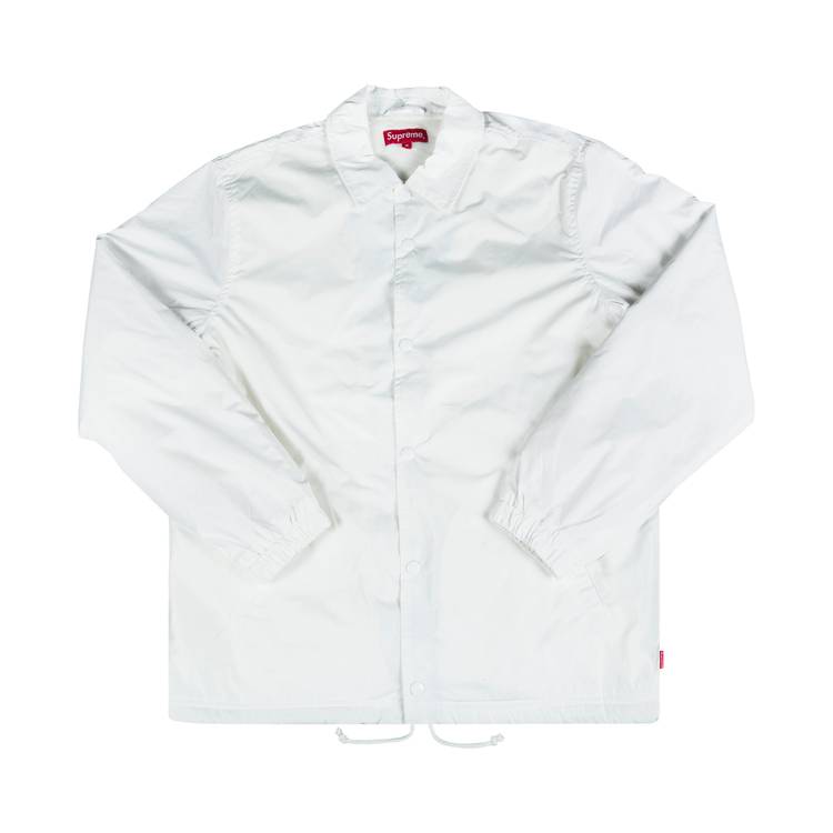 Buy Supreme Old English Coaches Jacket 'White' - FW16J47 WHITE