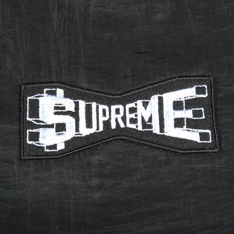 Buy Supreme Skew Hooded Nylon Jacket 'Black' - SS17J49 BLACK | GOAT