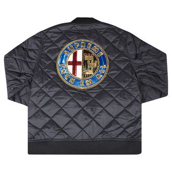 ジャケット・アウター Supreme Sequin Patch Quilted Bomber Supreme Sequin Patch Quilted Bomber (SS16)