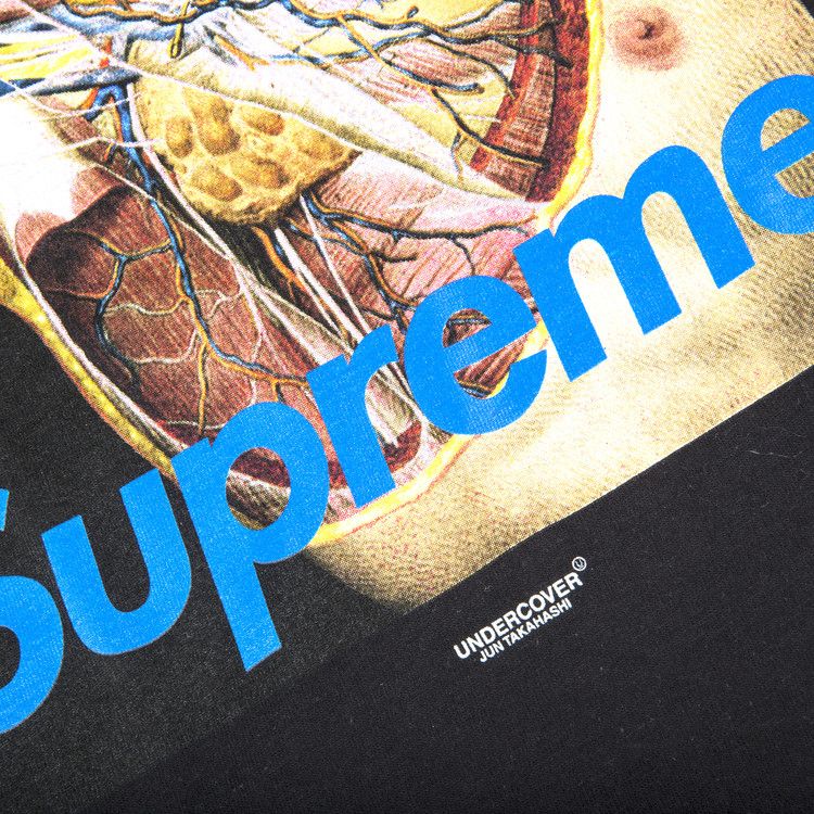 Buy Supreme x Undercover Anatomy T-Shirt 'Black' - FW16T12 BLACK