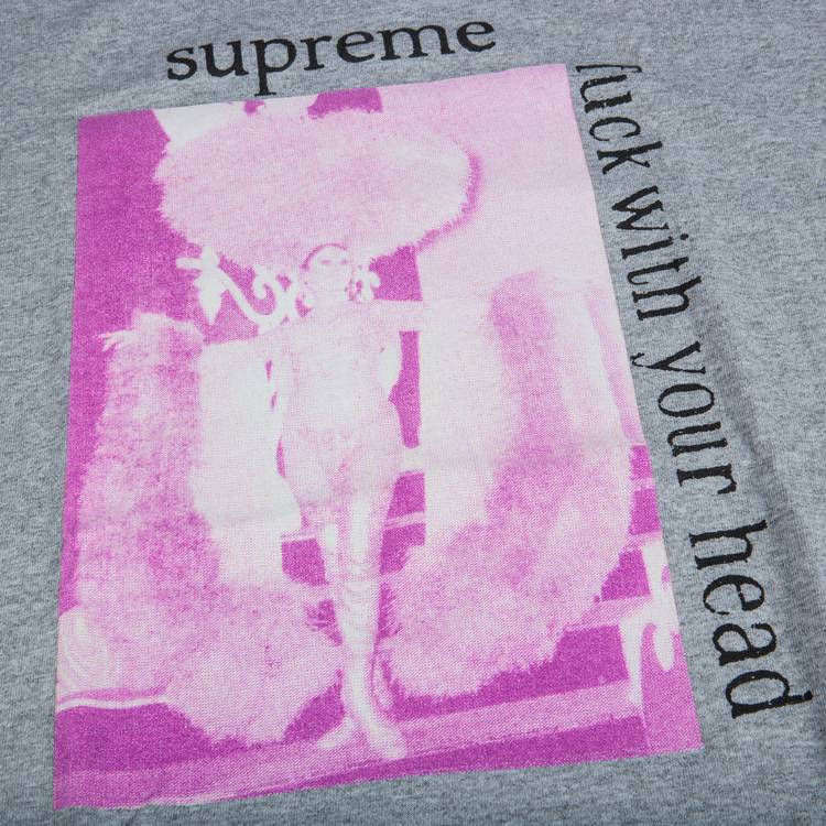 Supreme Fuck With Your Head T-Shirt 'Grey'