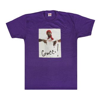 Buy Supreme Gucci Mane T-Shirt 'Purple' - FW16T7 PURPLE | GOAT