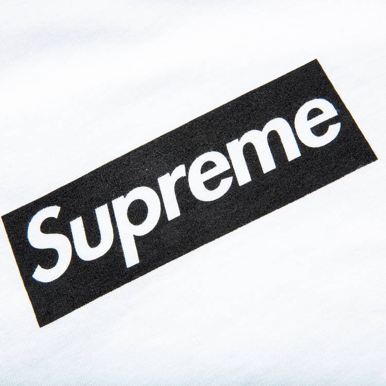 Supreme Paris Box Logo Tee White